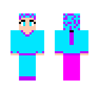 Blue and purple princess