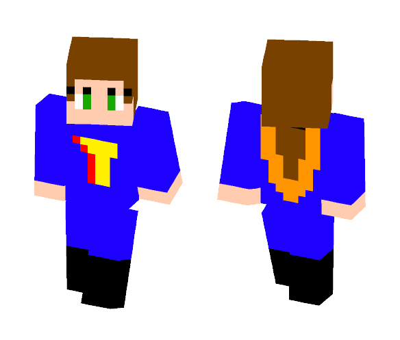 Thunder Girl - Girl Minecraft Skins - image 1