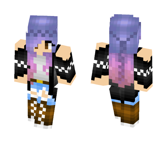 Cute Fall Girl - Cute Girls Minecraft Skins - image 1