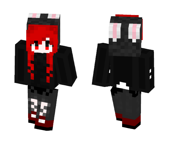 emo bunny? - Female Minecraft Skins - image 1