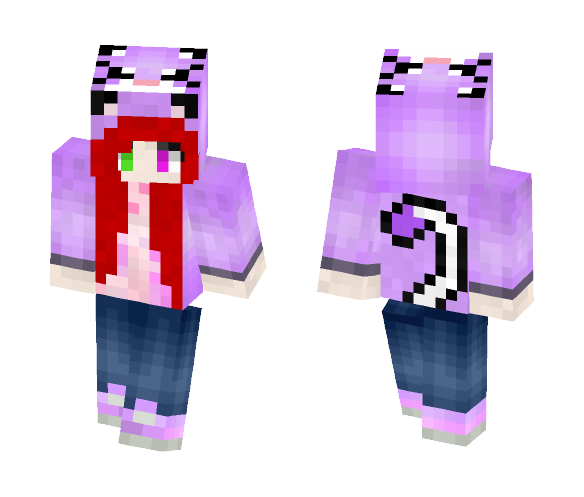 cat girl - Cat Minecraft Skins - image 1