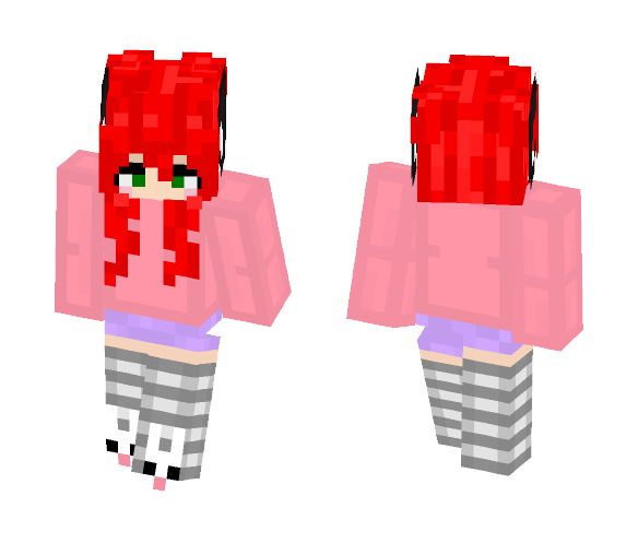 Demon girl - Girl Minecraft Skins - image 1