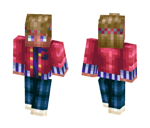 Letterman Jacket kid - Male Minecraft Skins - image 1