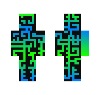 Cool pattern Blue-Green - Other Minecraft Skins - image 2