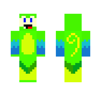 Green Creature - Male Minecraft Skins - image 2
