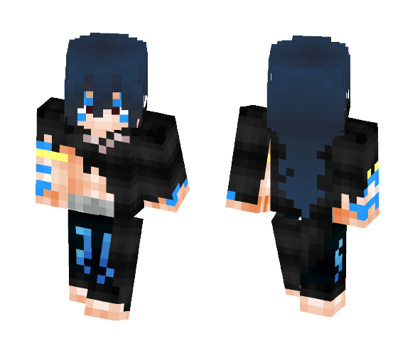 Download Free Acnologia Human form ~ Fairy Tail Skin for Minecraft image 1 Acnologia Human form ~ Fairy Tail - Male Minecraft Skins - image 1