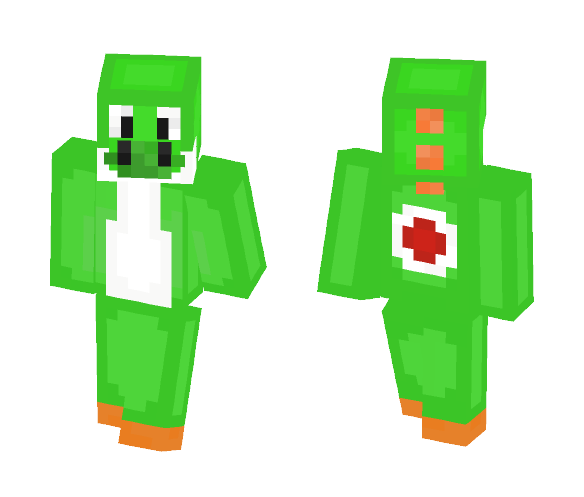 Yoshi Skin - Male Minecraft Skins - image 1