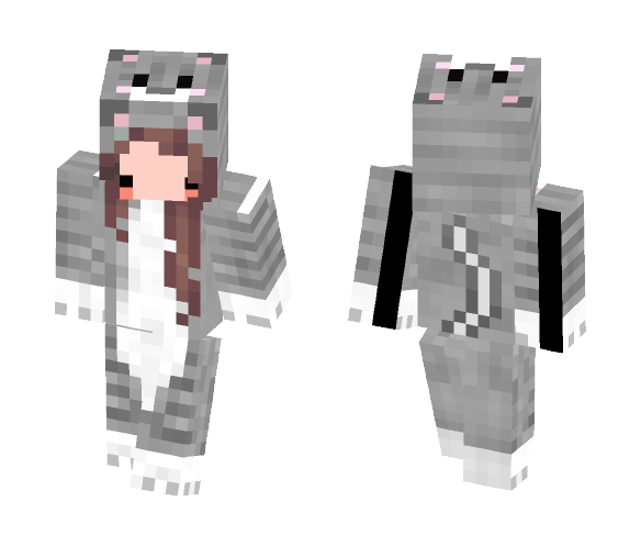 Siamese Cat Onesie - Cat Minecraft Skins - image 1