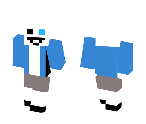 Sans - Male Minecraft Skins - image 1