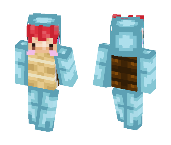 Squirtle - Male Minecraft Skins - image 1