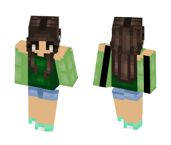 Green - Female Minecraft Skins - image 1