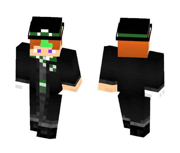 My Hogwarts skin (Slytherin) - Male Minecraft Skins - image 1