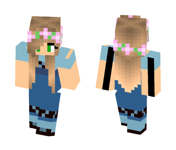Little Kelly/Young Elsa Mashup - Female Minecraft Skins - image 1