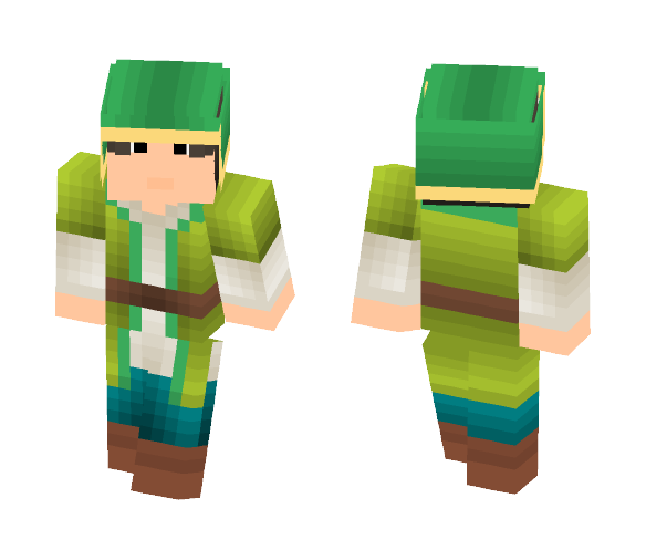 Dragon Quest Hero 7 - Male Minecraft Skins - image 1