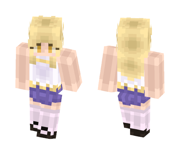 Aiz Wallenstein - Danmachi - Female Minecraft Skins - image 1