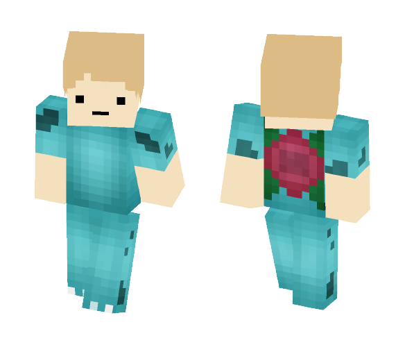The Balbusaur Guy | Pokemon - Male Minecraft Skins - image 1