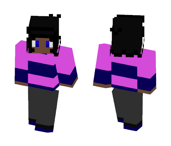 Cheryl Ebony - Female Minecraft Skins - image 1