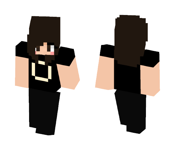 danisnotonfire =Girl Version= - Female Minecraft Skins - image 1