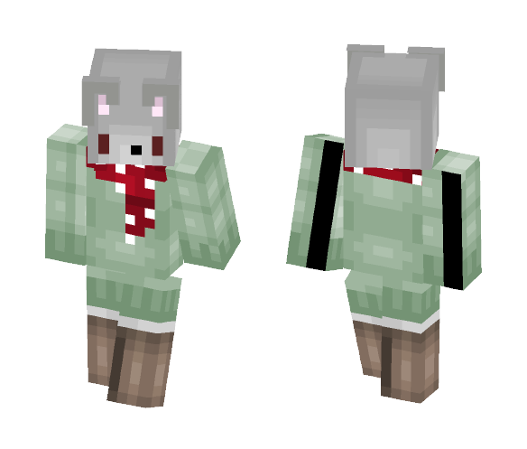 Cute Wolf - Interchangeable Minecraft Skins - image 1