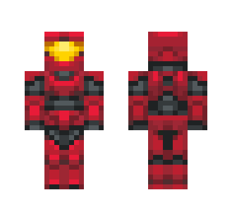 Red Spartan - Male Minecraft Skins - image 2