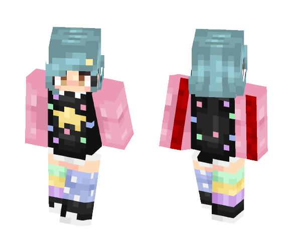 Download Free This totally isn't a Felll fanskin Skin for Minecraft image 1 This totally isn't a Felll fanskin - Female Minecraft Skins - image 1