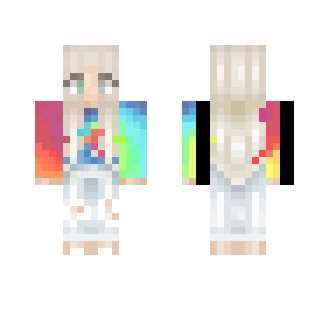 Tie dye! ♡ - Female Minecraft Skins - image 2