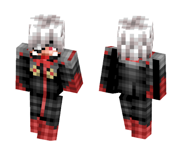 Download Free Kaneki Ken (Tokyo Ghoul :re) Skin for Minecraft image 1 Kaneki Ken (Tokyo Ghoul :re) - Male Minecraft Skins - image 1
