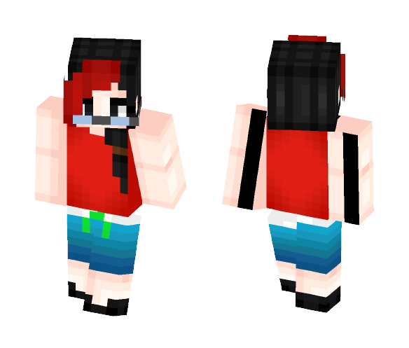 Female Markiplier - Female Minecraft Skins - image 1