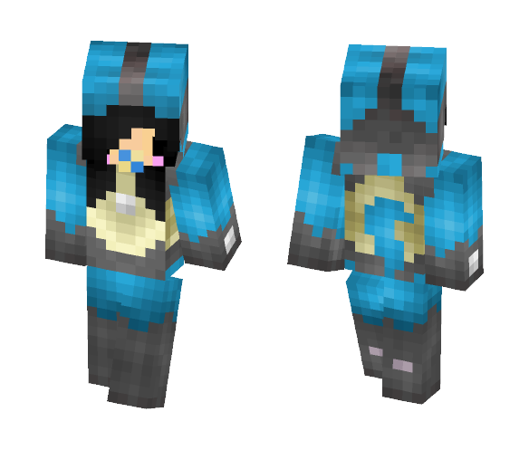 Kawaii ~Baby~ Lucario~ - Kawaii Minecraft Skins - image 1