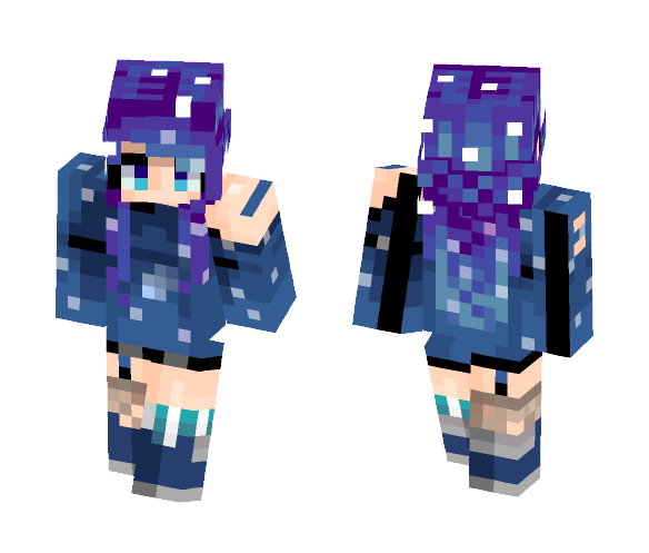 the midnight star - Female Minecraft Skins - image 1