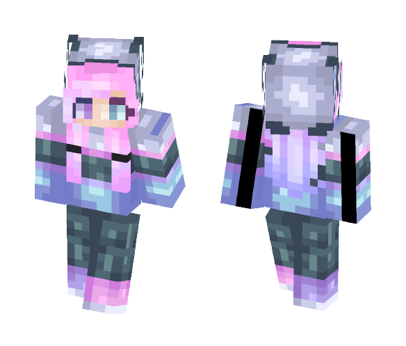 εժεռ- 900 Subs //Face Reveal - Female Minecraft Skins - image 1