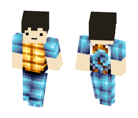 The Squirtle Guy | Pokemon - Male Minecraft Skins - image 1