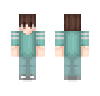 Blu ♥ Male version - Male Minecraft Skins - image 2