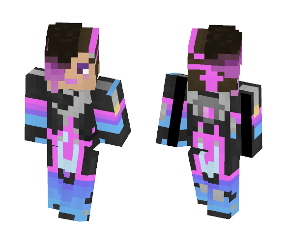 Sombra - Overwatch - Female Minecraft Skins - image 1
