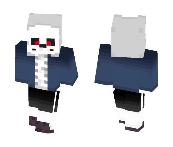 Dusttale Sans - Male Minecraft Skins - image 1