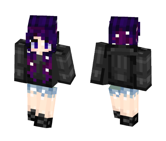 Galaxy Chick?? - Female Minecraft Skins - image 1