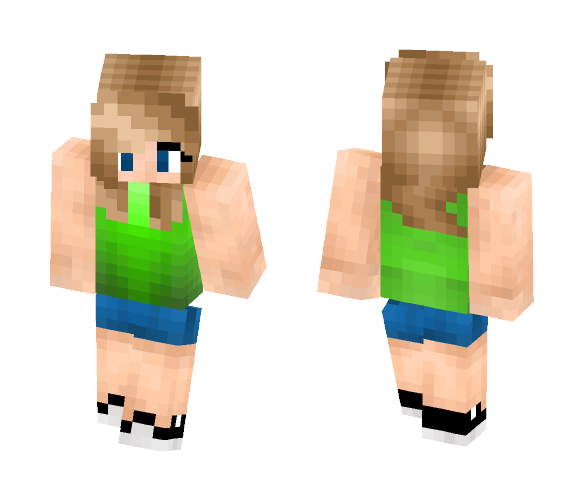 GirlyWeird1234 - Female Minecraft Skins - image 1