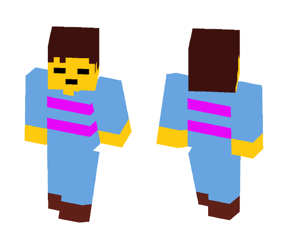 Undertale - Frisk - Male Minecraft Skins - image 1