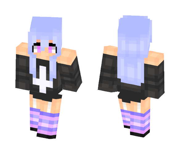 Download Free Pastel Girl Skin for Minecraft image 1 Pastel Girl - Girl Minecraft Skins - image 1