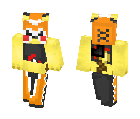 Pikachu Libre (Tough Costume) - Interchangeable Minecraft Skins - image 1