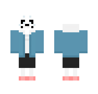 Sans - Undertale - Male Minecraft Skins - image 2