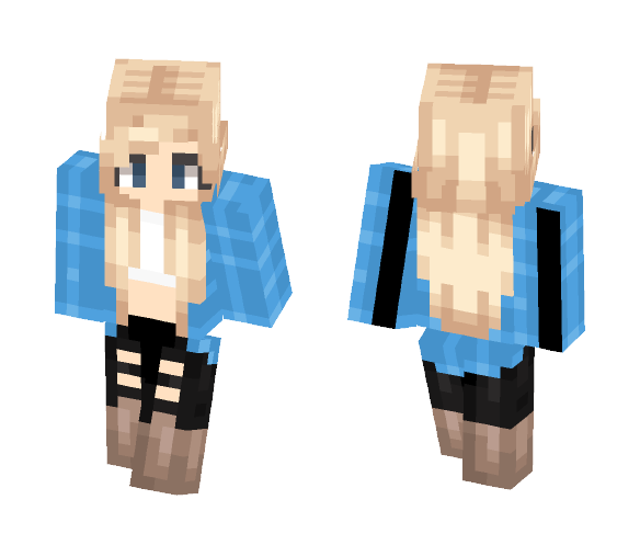 Cute girl (Alex) - Cute Girls Minecraft Skins - image 1