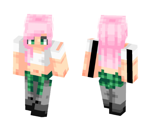 Download Free Mystery Girl Skin for Minecraft image 1 Mystery Girl - Girl Minecraft Skins - image 1