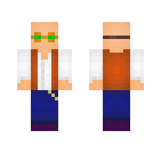 Bald Steampunk Man