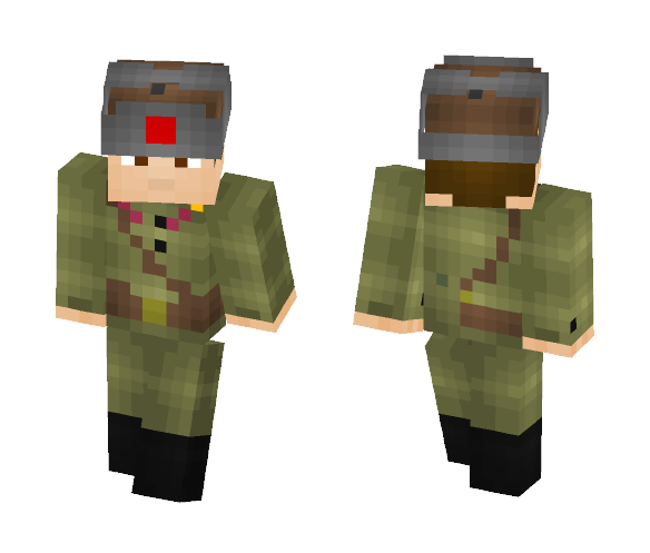 Vasily Grigoryevich Zaytsev - Male Minecraft Skins - image 1