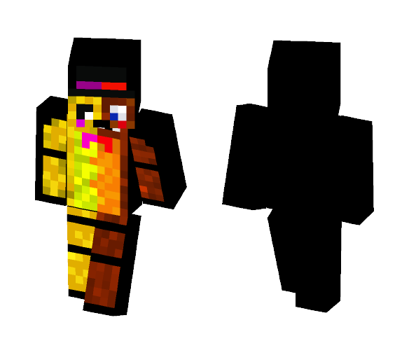 Download Free Toy and Golden Freddy Skin for Minecraft image 1 Toy and Golden Freddy - Male Minecraft Skins - image 1