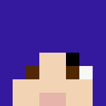 Random Girl With Blue/Purple Hair - Color Haired Girls Minecraft Skins - image 3