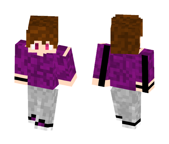 Eddsworld - OC - Nathan - ∀ƎפIS - Male Minecraft Skins - image 1