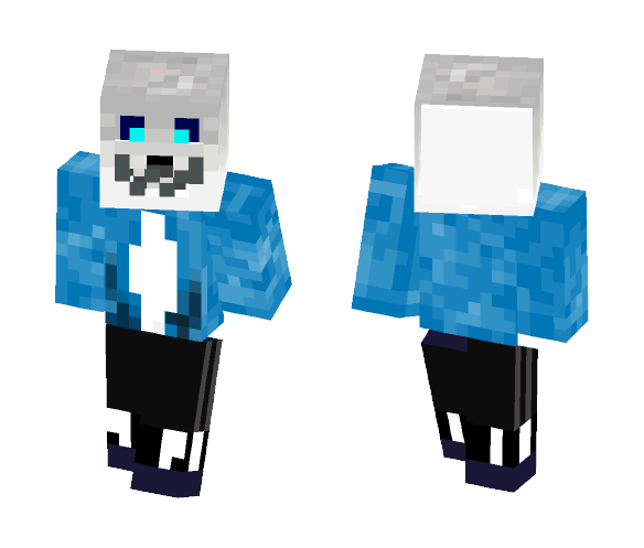 Sans - Male Minecraft Skins - image 1