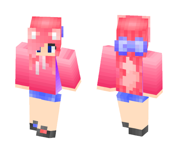 Alex The Wolf Girl - Girl Minecraft Skins - image 1